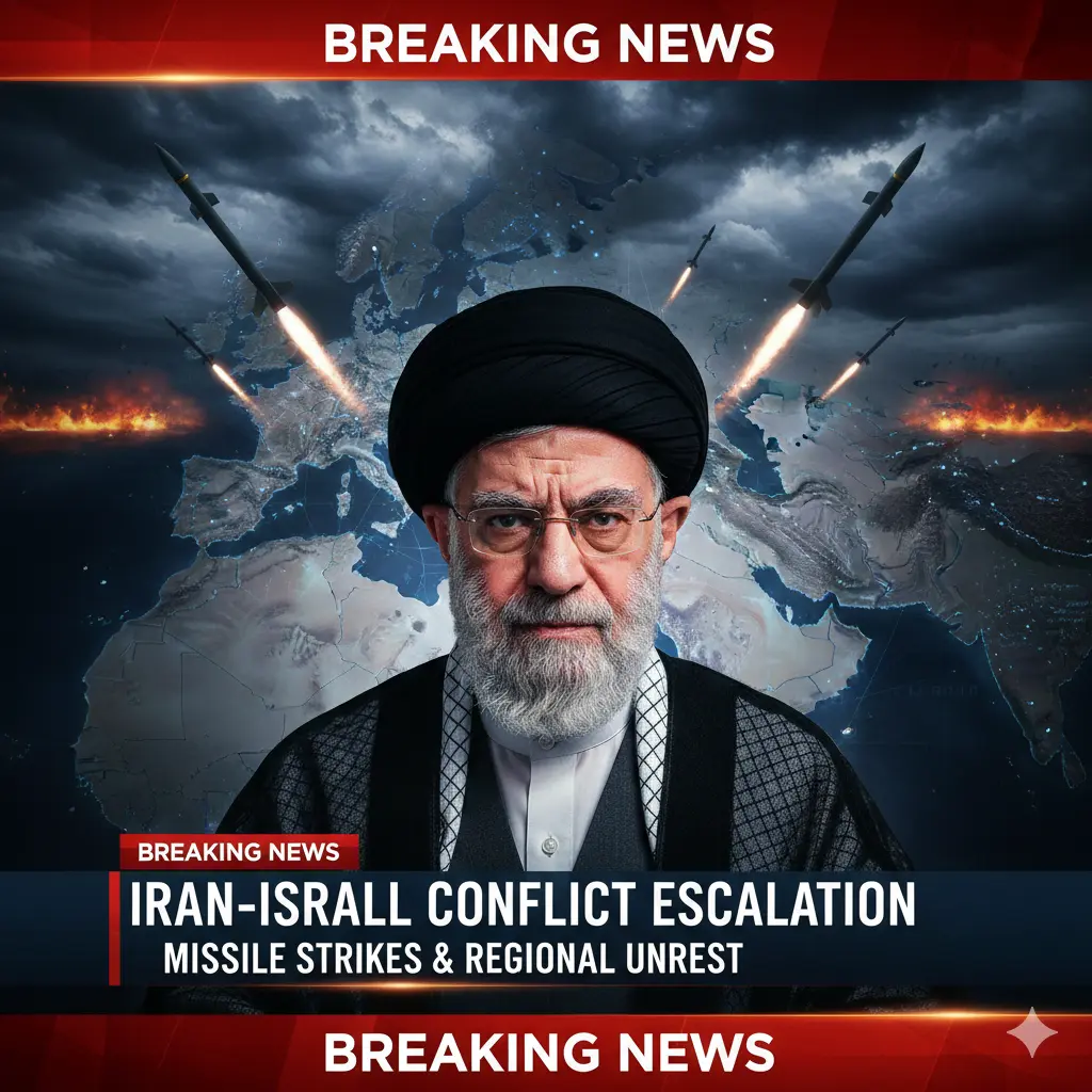 আয়াতুল্লাহ আলী খামেনি ইরান ইসরাইল যুদ্ধ